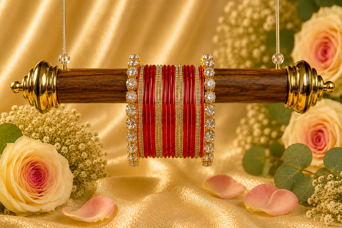 Red Dancing Stone Set