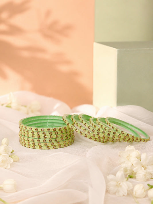 Pista Rose Bangles