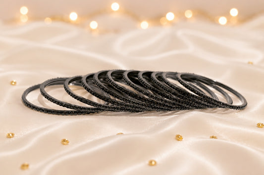 2030 Black Bangles