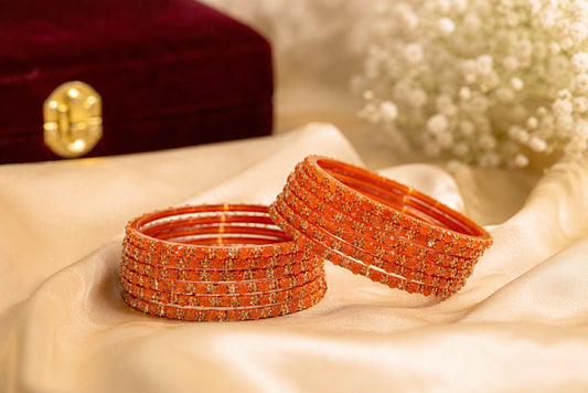 Orange Rose Bangle