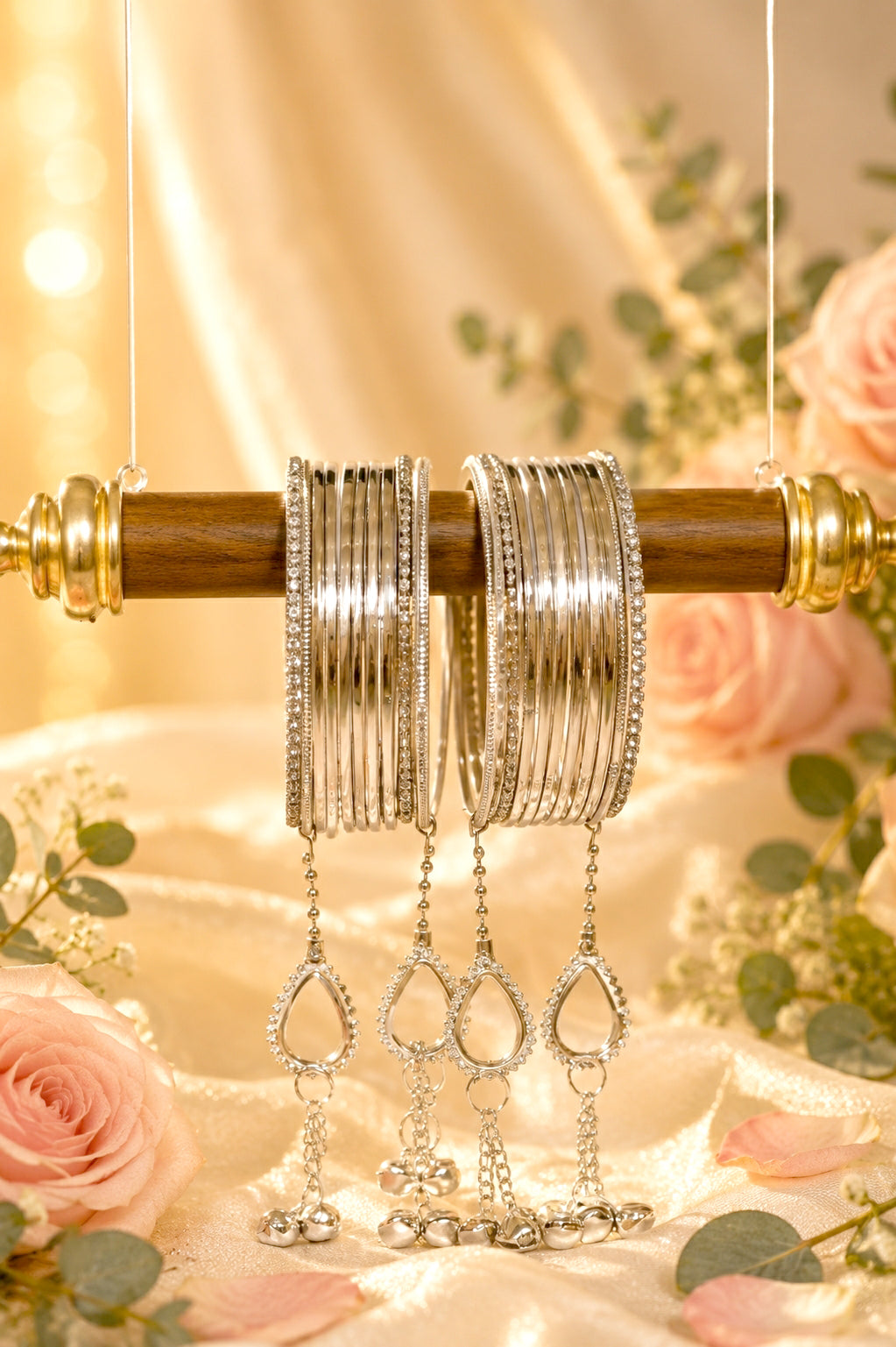Silver Latkan Set