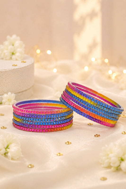 Raindrop Multi Bangles