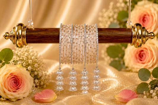 Peach Latkan Set