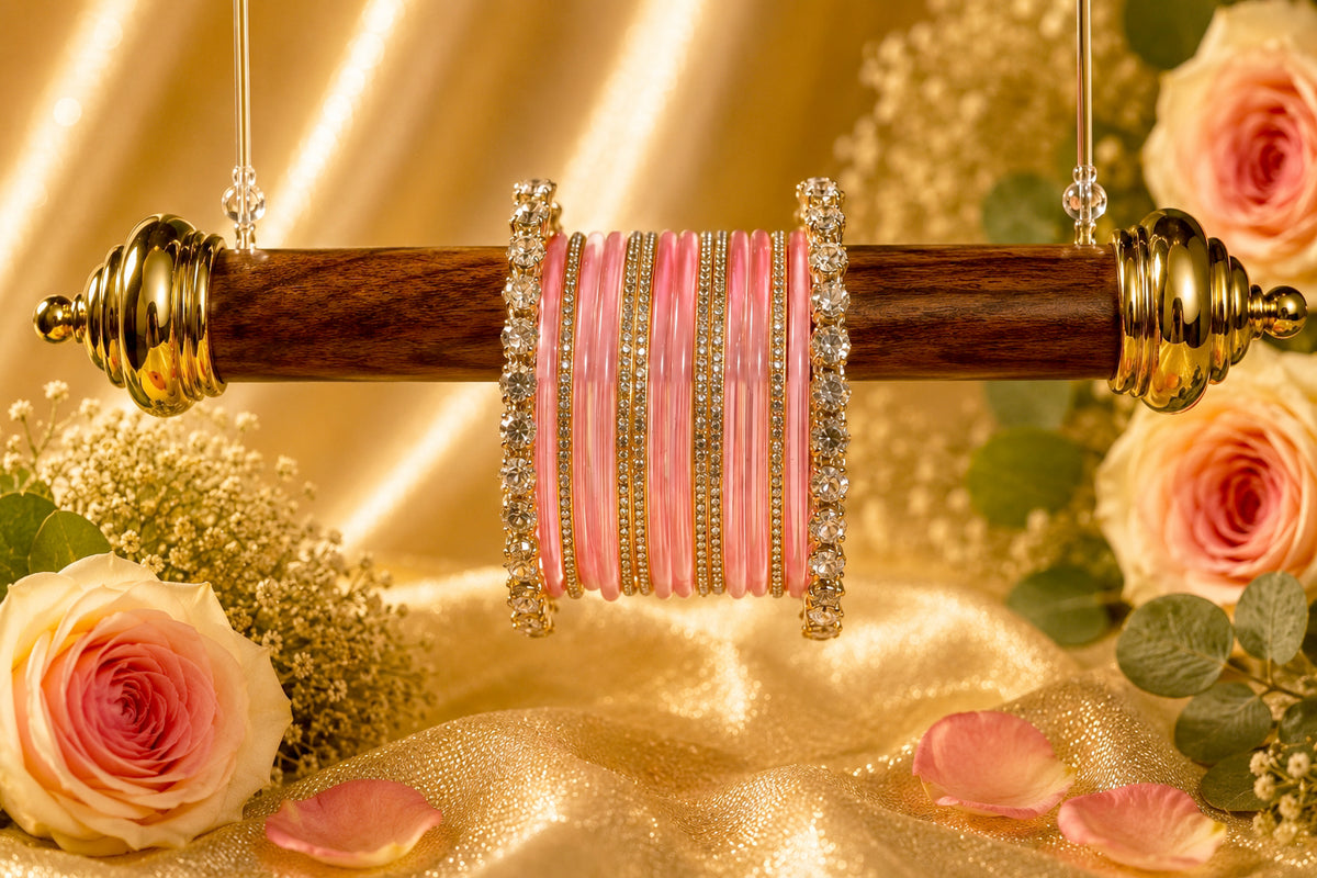Pink Dancing Stone Set