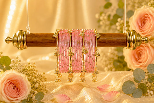 Pink Kashmiri Set