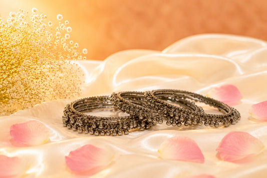 Black Ghungroo Bangles