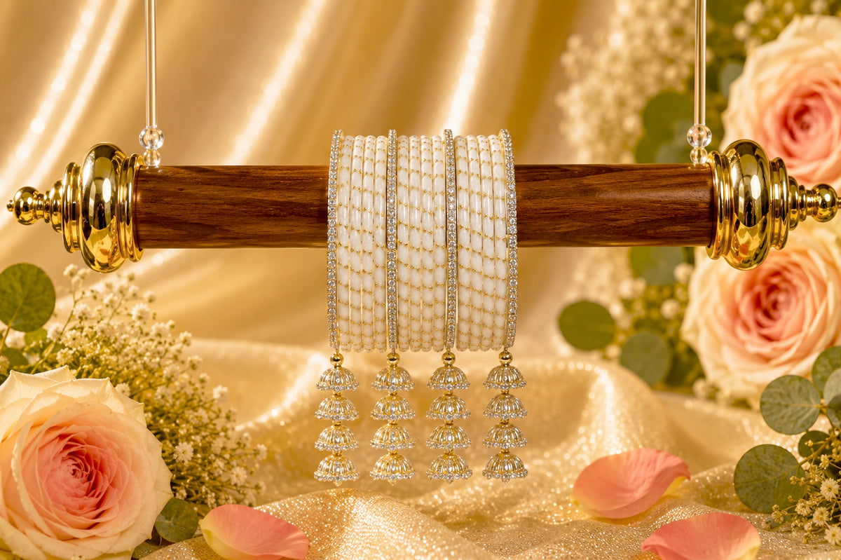 White Latkan Set