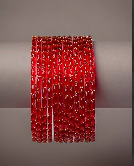 Raindrop Glass Bangles