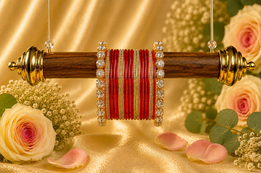 Red Dancing Stone Set